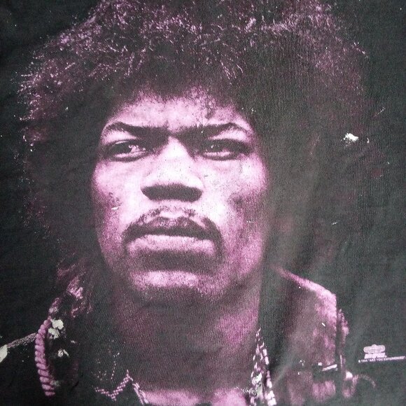 Vintage Winterland Jimi Hendrix Experienced T-Shirt Distressed Chopped - Picture 1 of 8